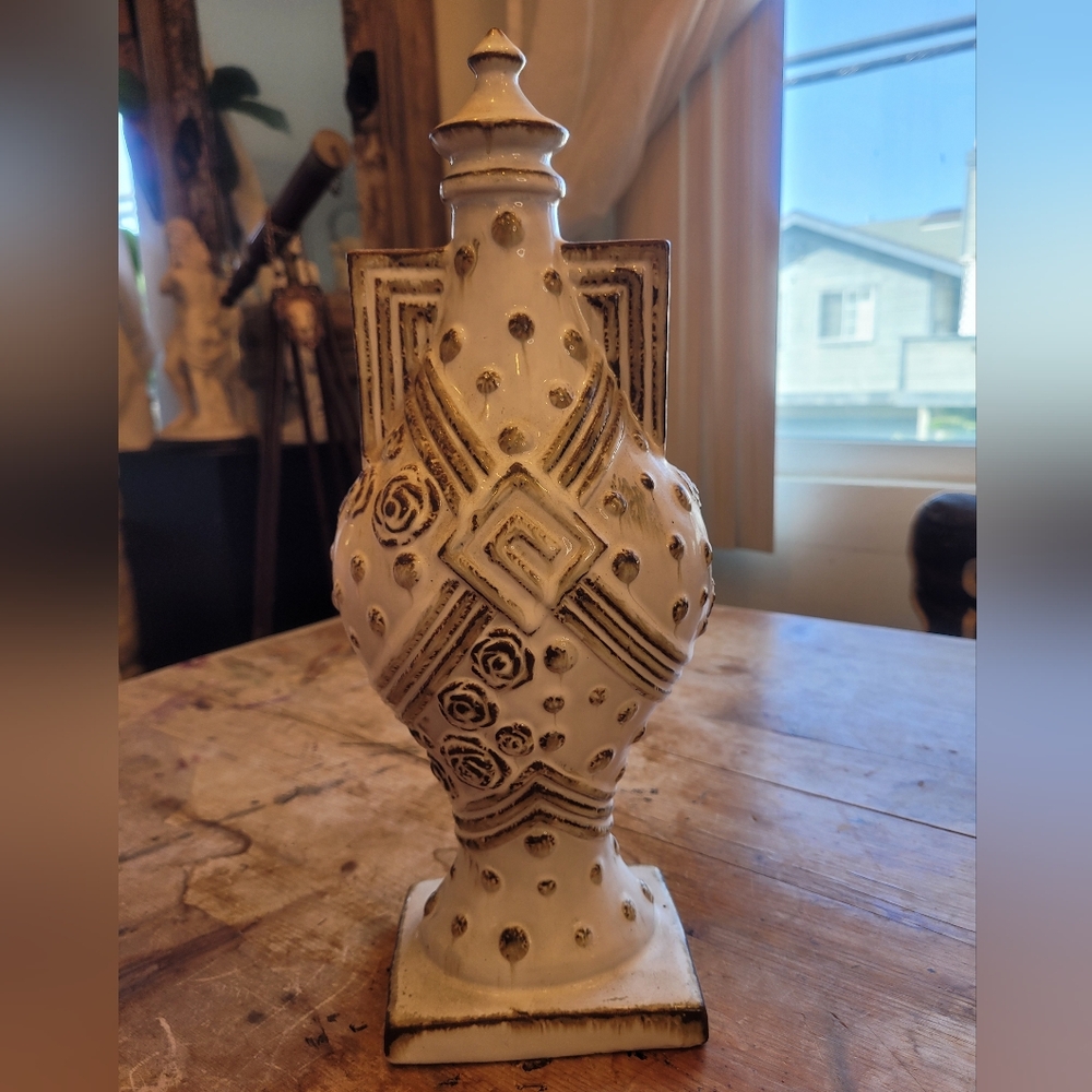 Brutalist Geometric Sculpture